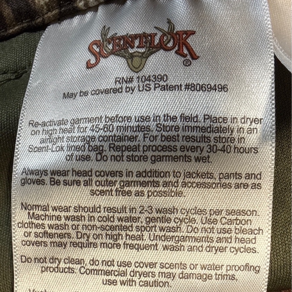 ScentLok Mens 2XL Realtree Camo Cargo‎ Hunting Pants Camouflage gorpcore - Picture 3 of 12